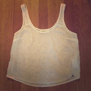 ⚪️ Sequin Abercrombie & Fitch Top